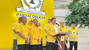 Airlangga Minta Ketua Golkar Tentang Koalisi di Pilkada 2024